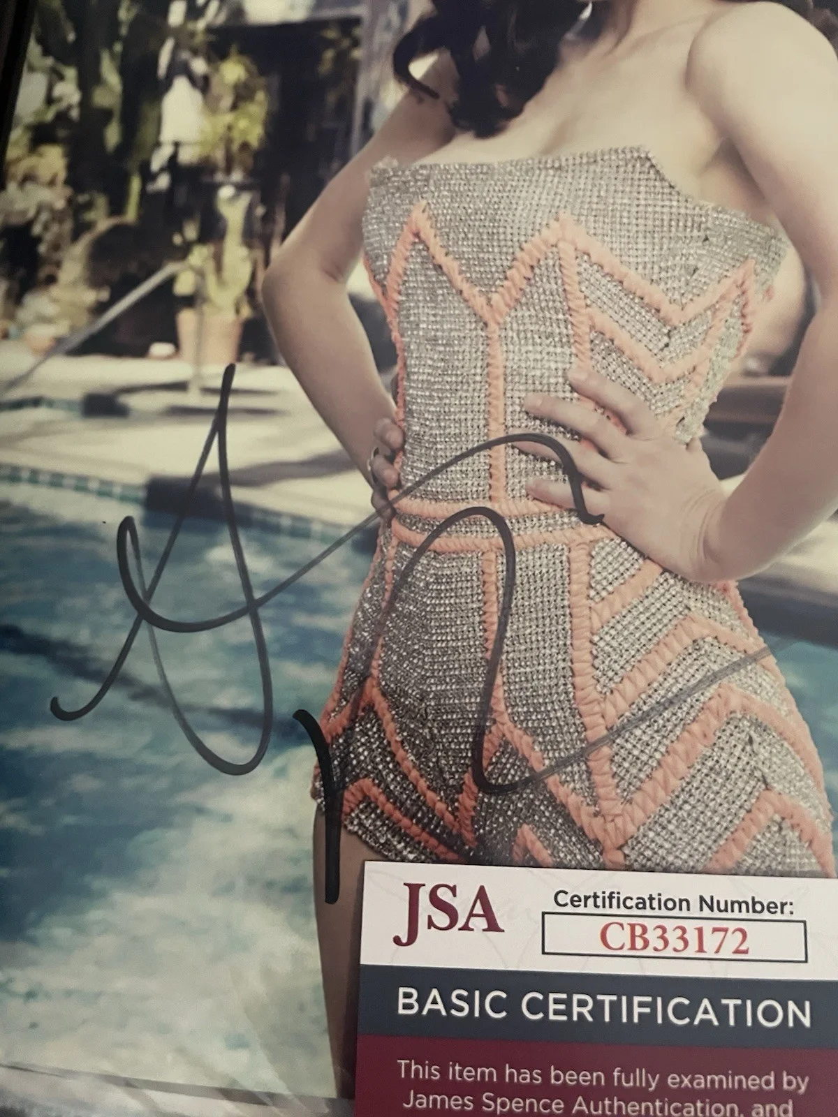 Alexandra Daddario Actress Super Sexy Signed 8x10 Photo Autographed JSA, image 2