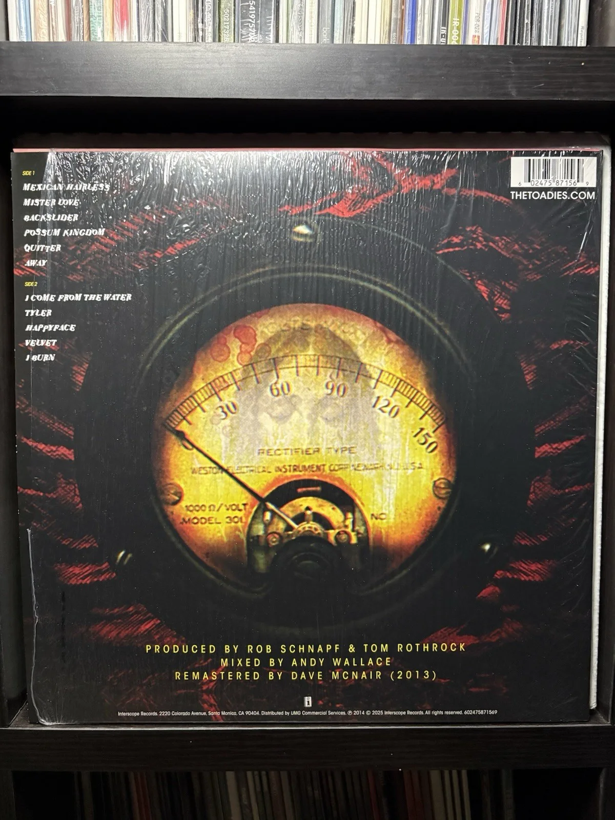 *SIGNED* Toadies - Rubberneck LP Emerald Lemon Red Vinyl New Unplayed, image 2
