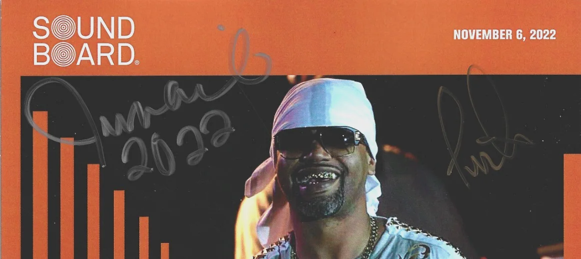Juvenile and Twista SIGNED 8.5x11 Concert Show Promo Photo #2 COA Autographed, изображение 2