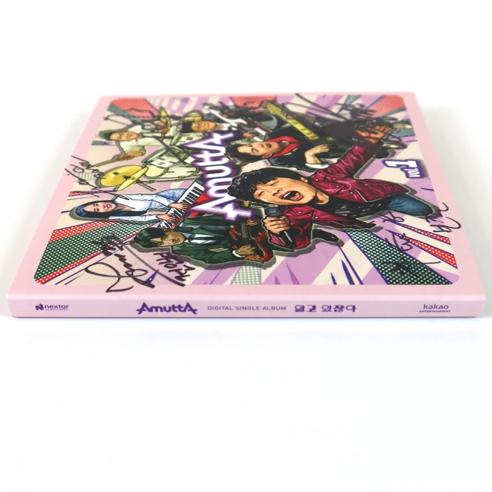 Amutta Band - You Know My Love Single Album Signed CD Promo 2026 Hong Kyung Min, изображение 4