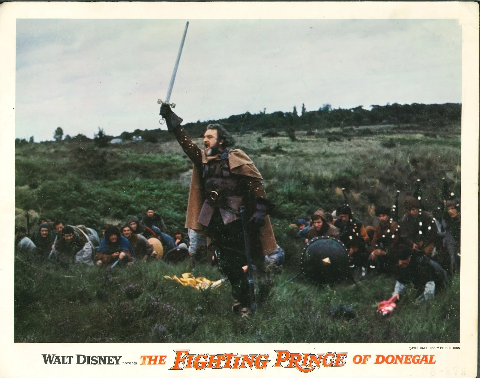 Fighting Prince of Donegal 9x ORIGINAL US Lobby Cards Disney Peter McEnery 1966, image 5