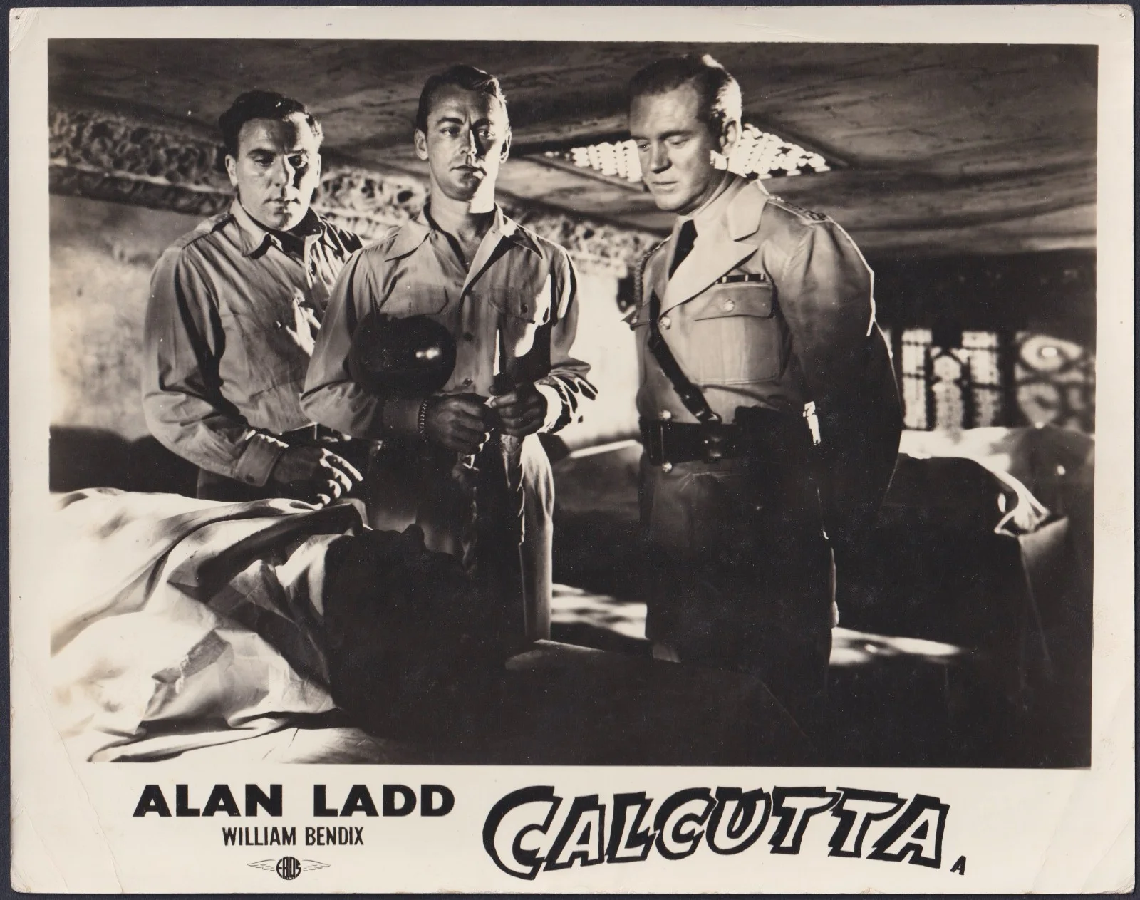 Calcutta 10x ORIGINAL UK FOH Lobby Cards + 1 Studio Still Alan Ladd 1947, изображение 5