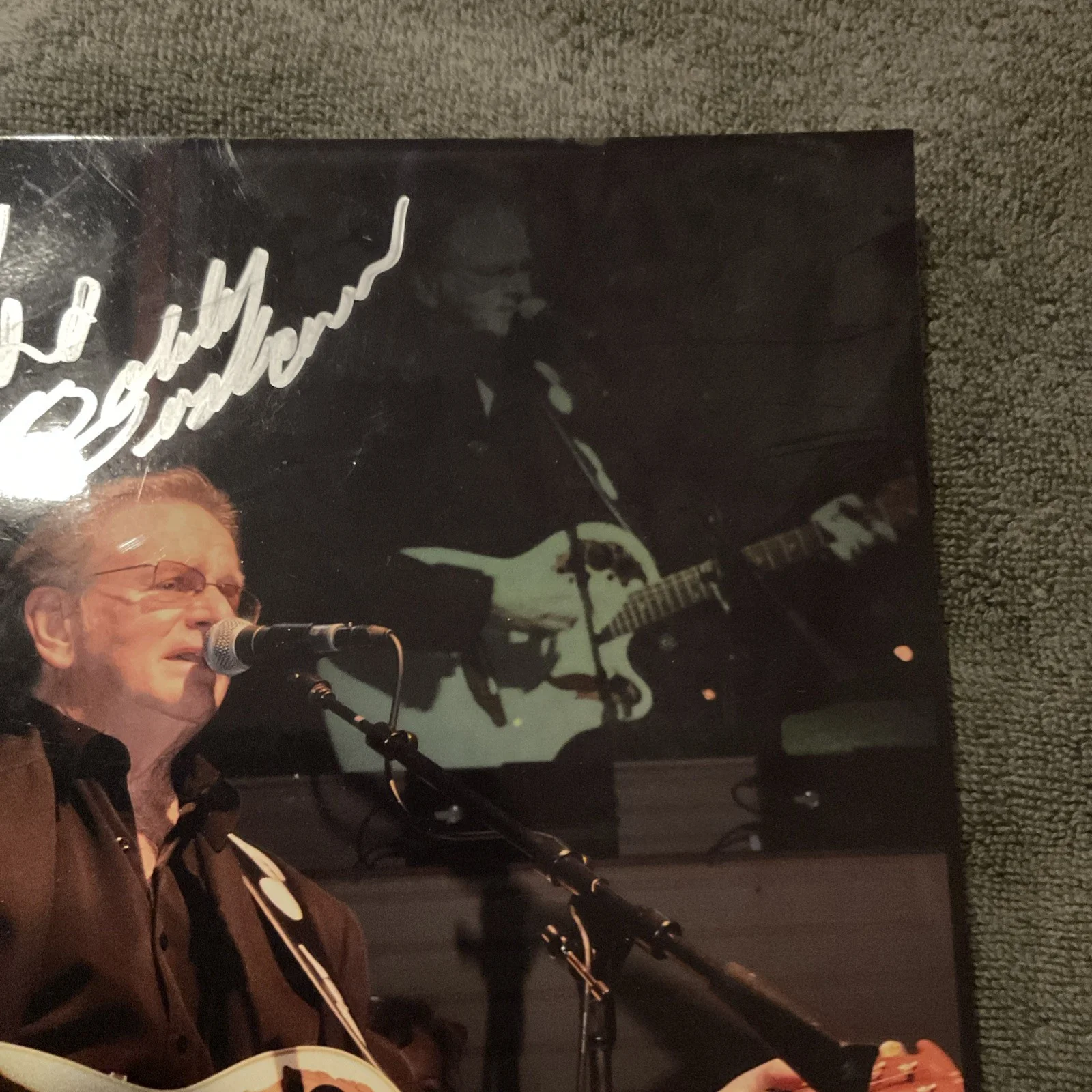 8”x10” Bobby Durham Signed Photo Bakersfield Sound Pickers No Coa, image 3