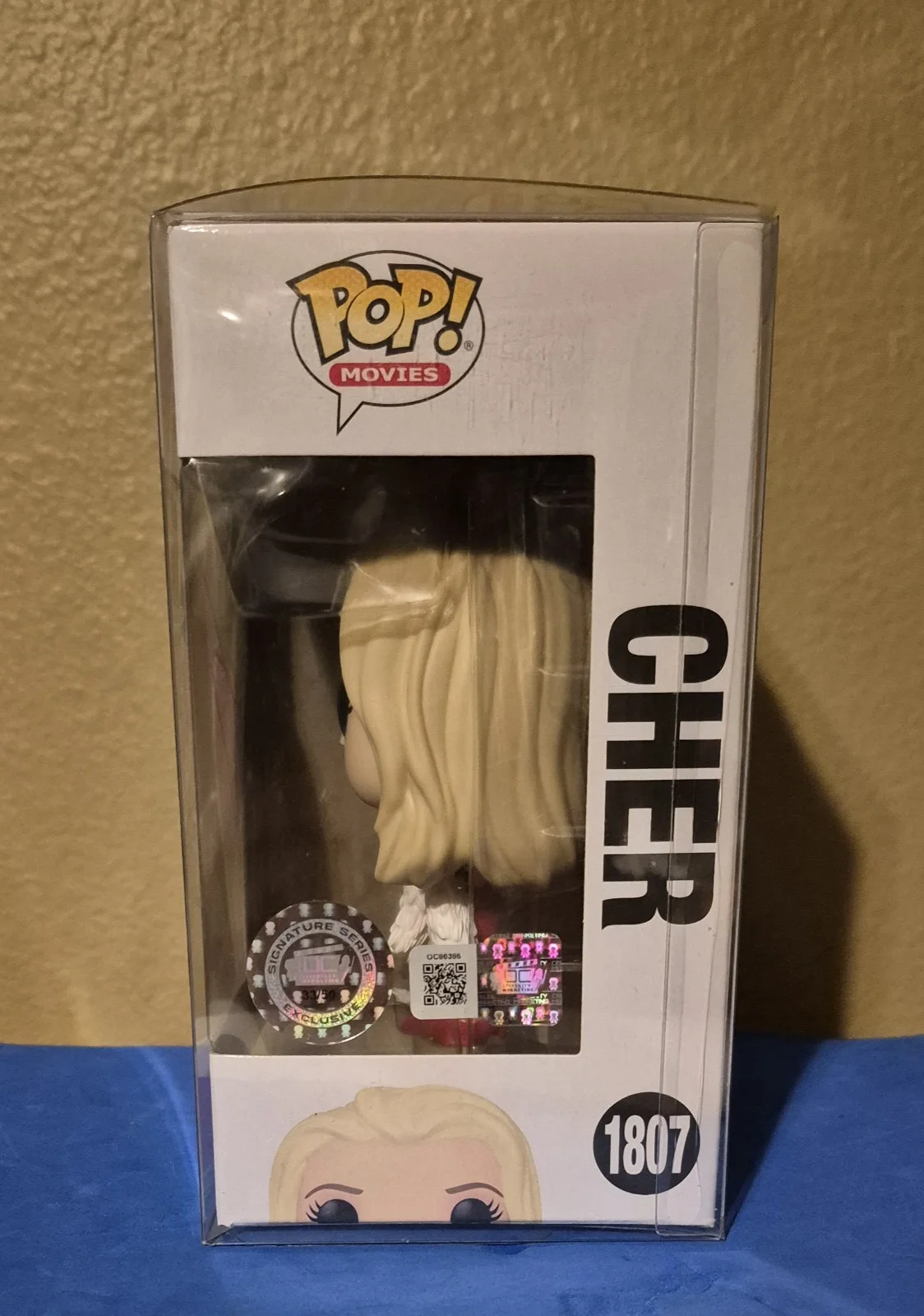 Alicia Silverstone — ALICIA SILVERSTONE signed Clueless Funko Pop CELEBRITY AUTHENTICS HOLOGRAM #1807, изображение 2