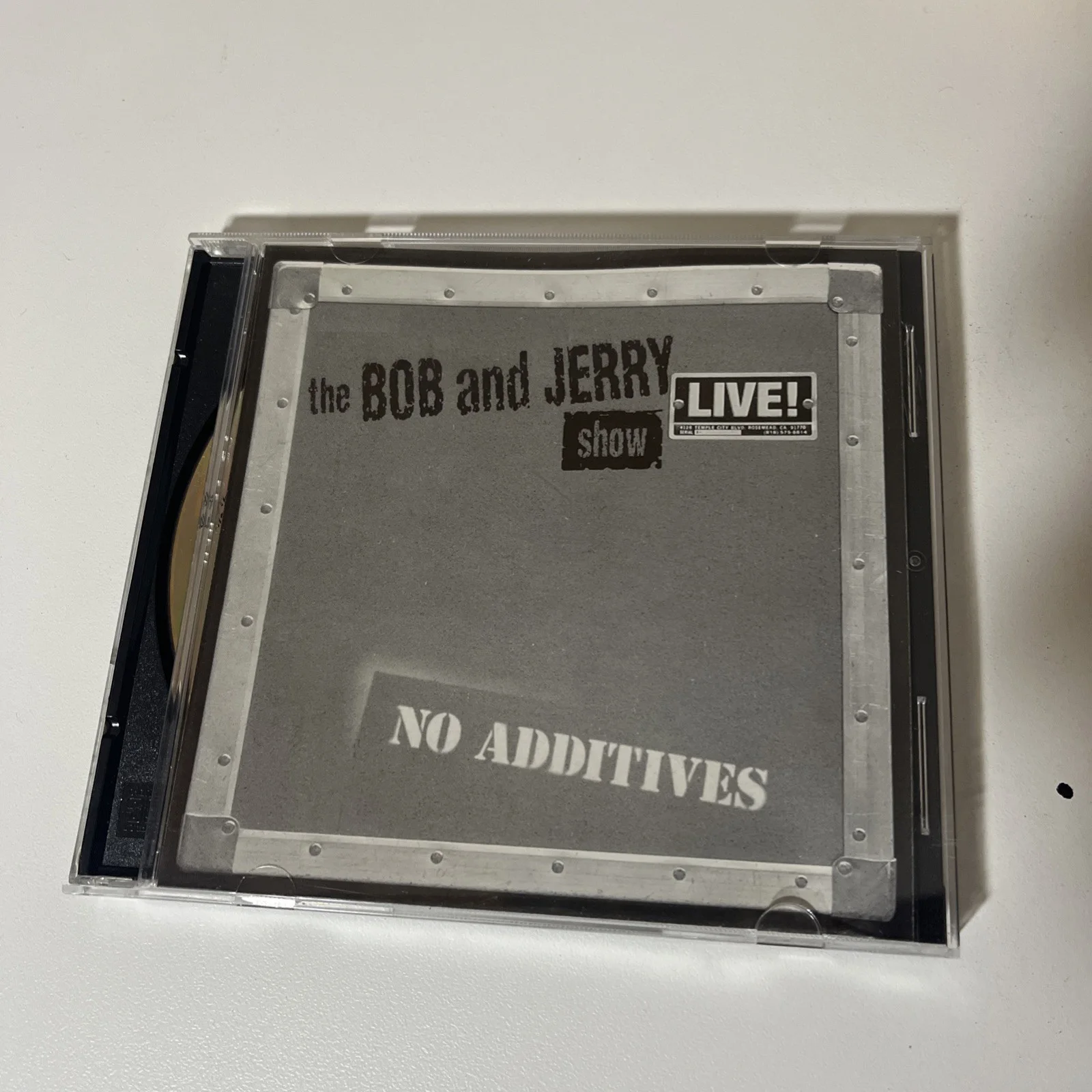 SIGNED Bob and Jerry Show LIVE CD Steve Shartel Bob Hume Acoustic Dylan Dead, изображение 3