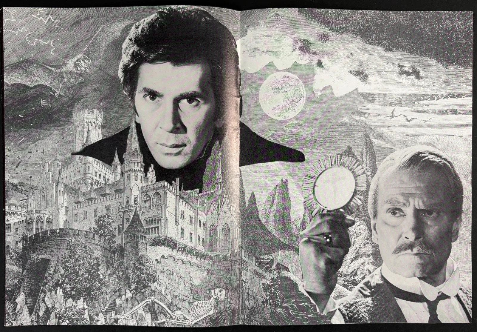 Dracula ORIGINAL Film Brochure Frank Langella Laurence Olivier 1979, изображение 3