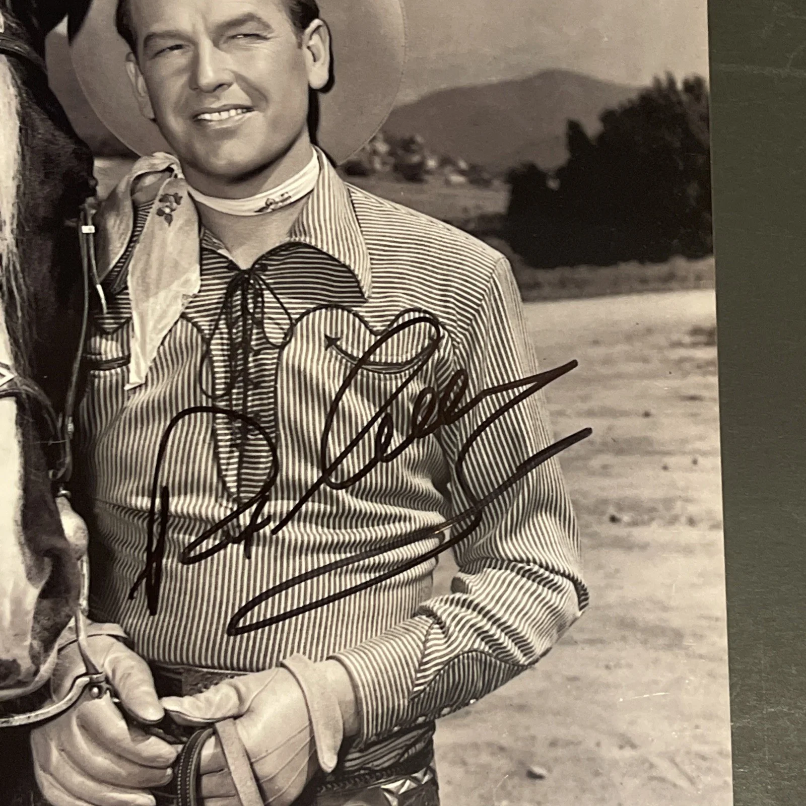 REX ALLEN: Hand Signed Original Celebrity Photo 8 x 10” / KSK, изображение 2