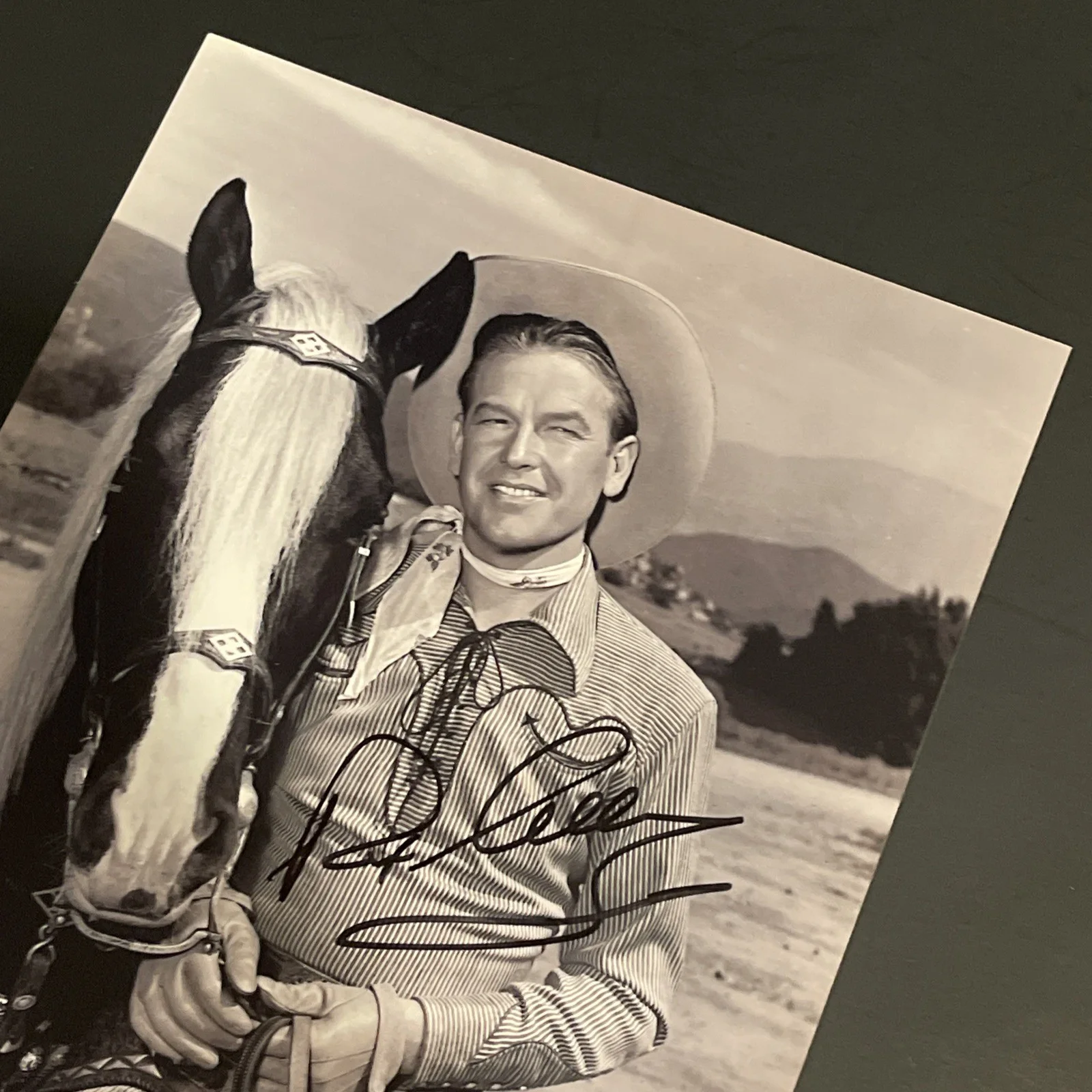 REX ALLEN: Hand Signed Original Celebrity Photo 8 x 10” / KSK, изображение 3