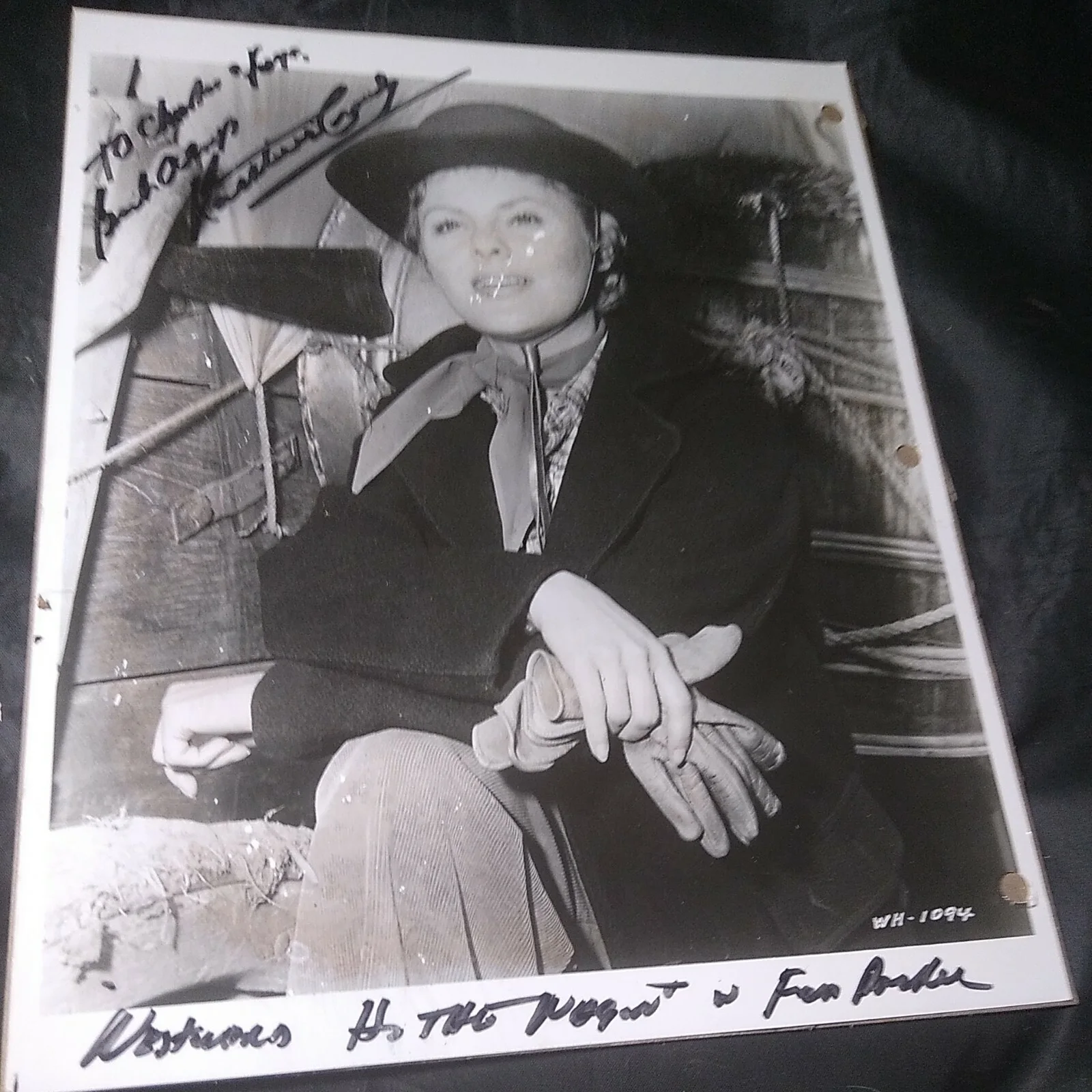 Kathleen Crowley — Kathleen Crowley Autographed 8x10 Signed in Person " Westward Ho The Wagons", изображение 4