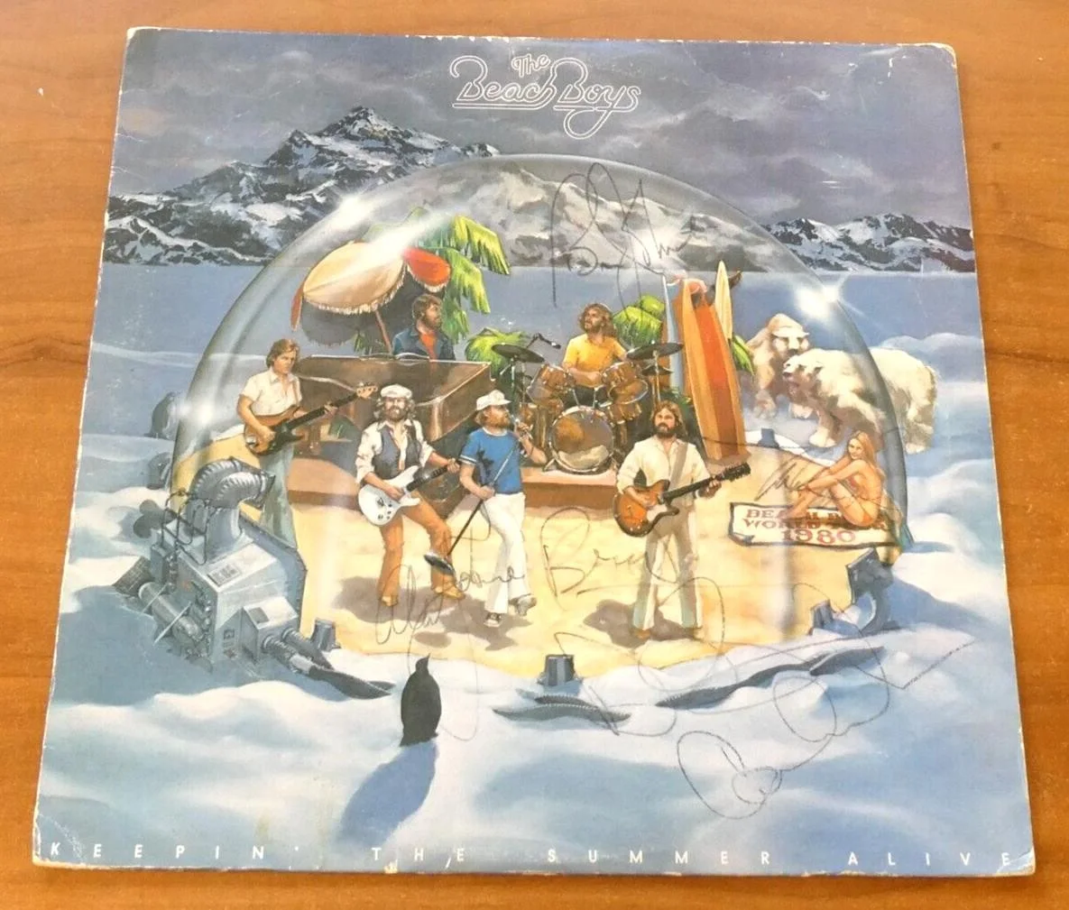 The Beach Boys Signed Album All 6 Members Signed with Full JSA Letter, изображение 2