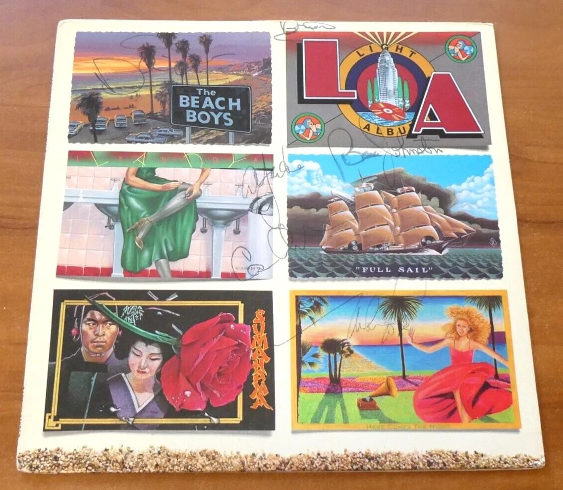 The Beach Boys Signed Album All 6 Members Signed with Full JSA Letter, изображение 2