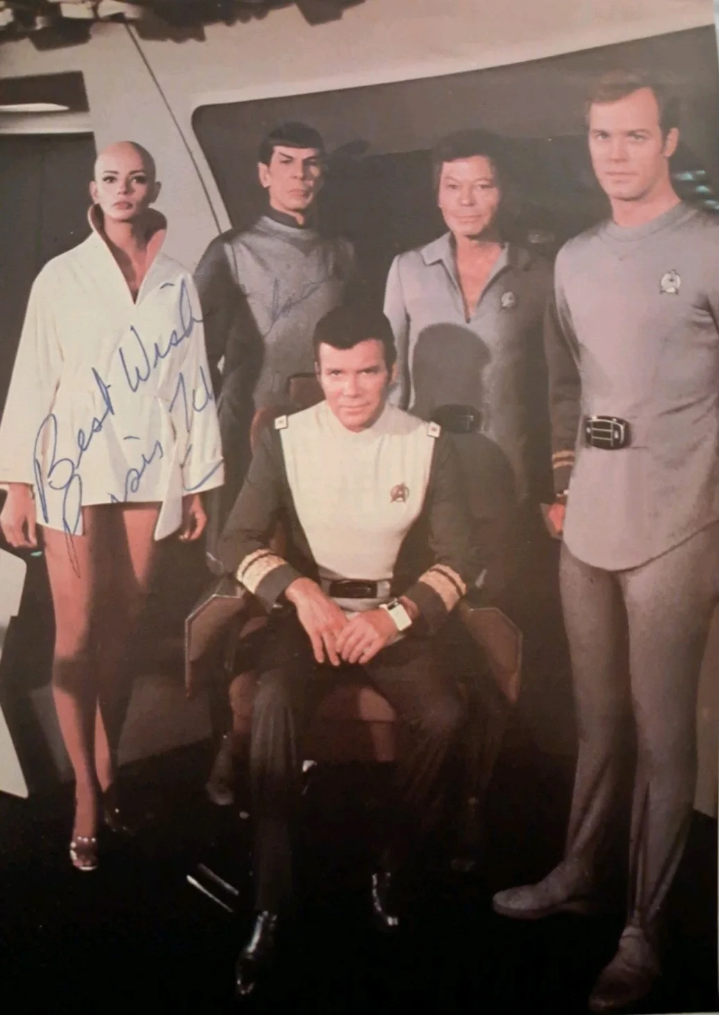 PERSIS KHAMBATTA — PERSIS KHAMBATTA (1948-1998) SIGNED 11x8 MAGAZINE PAGE 1979