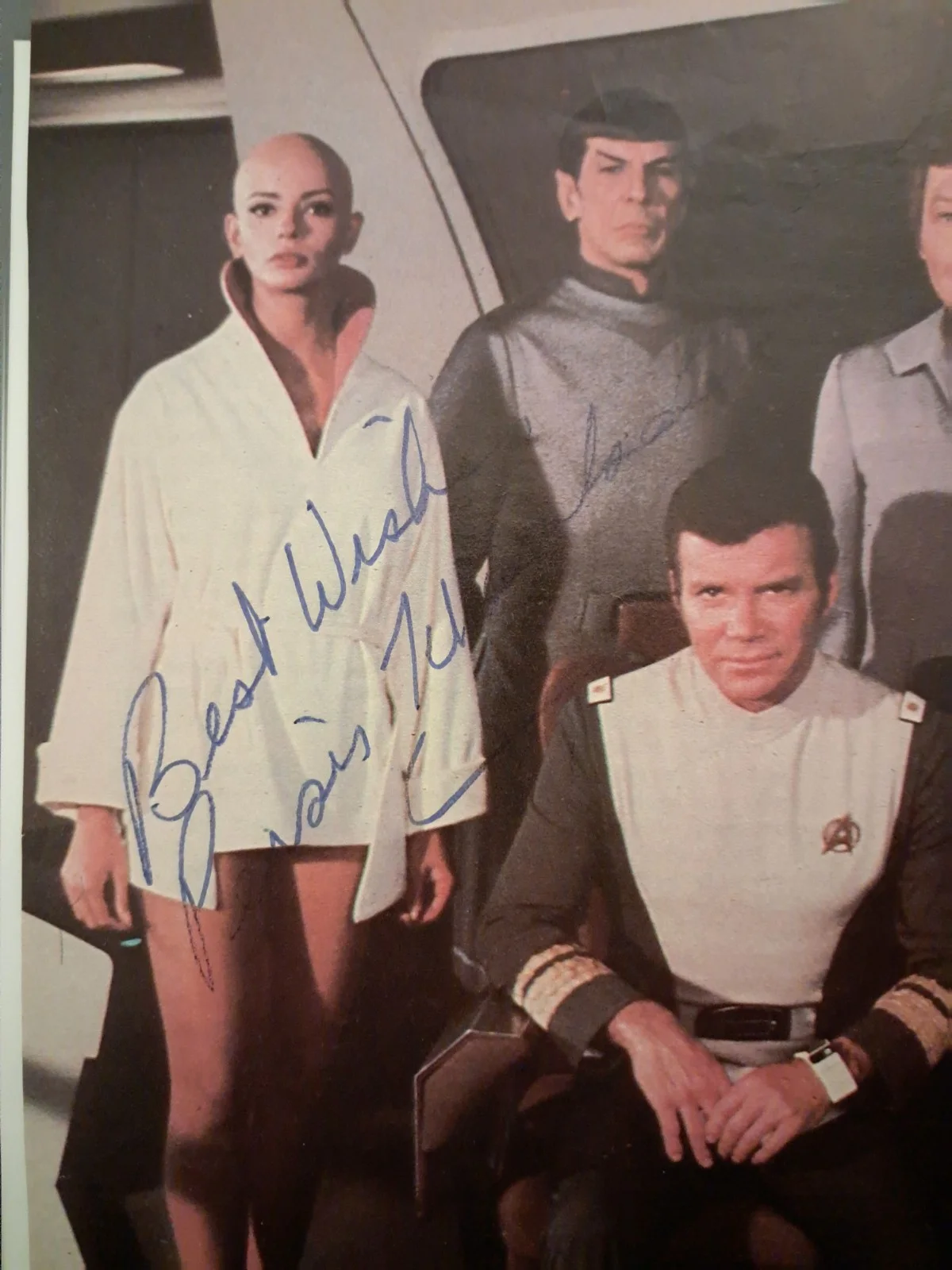 PERSIS KHAMBATTA — PERSIS KHAMBATTA (1948-1998) SIGNED 11x8 MAGAZINE PAGE 1979, изображение 3