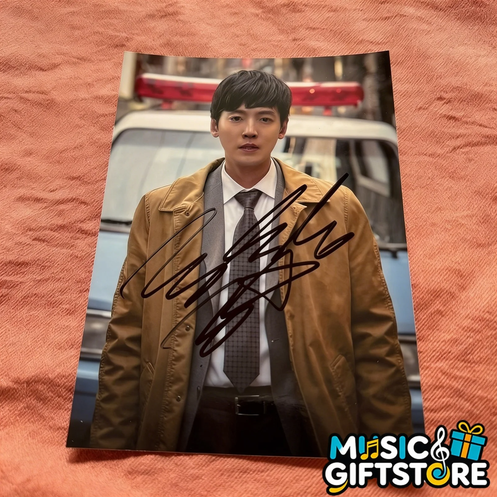 Jung Kyung Ho Park Sung-woong‌ Ko A-sung Autographed Signed Photo #MUGS, изображение 4