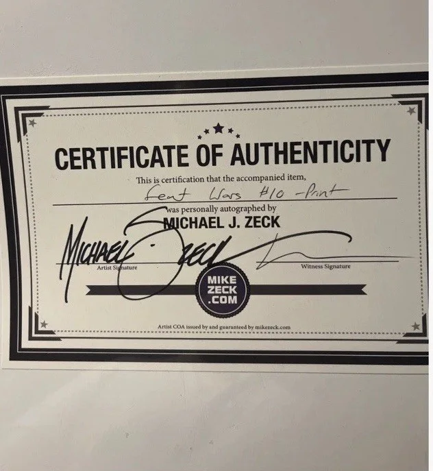 Mike Zeck — Marvel Super Heroes Secret Wars #10 Doctor Doom Mike Zeck Signed Poster, изображение 2