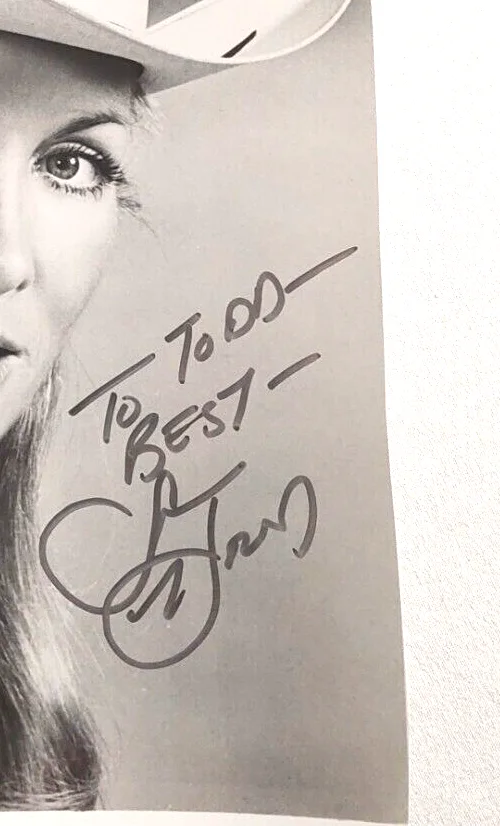 Susan Howard — Susan Howard signed 8x10 photo Dallas Donna Culver personalized autograph to Tod, image 4