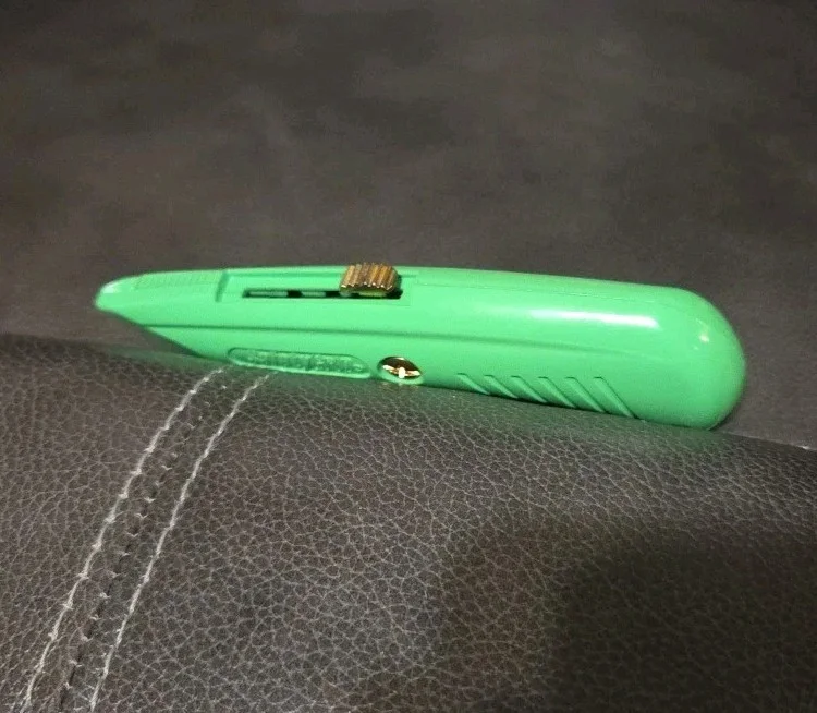 Gus Fring Giancarlo Esposito signed Breaking Bad boxcutter inscribed Gus, image 3