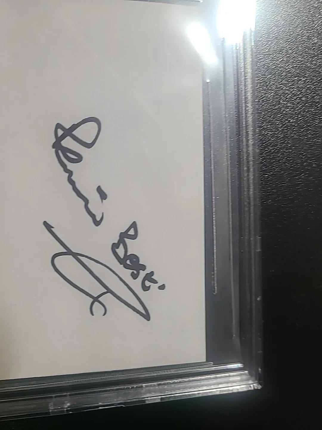 Pete Best Signed Index Card Beatles Drummer Beckett Certified, image 4