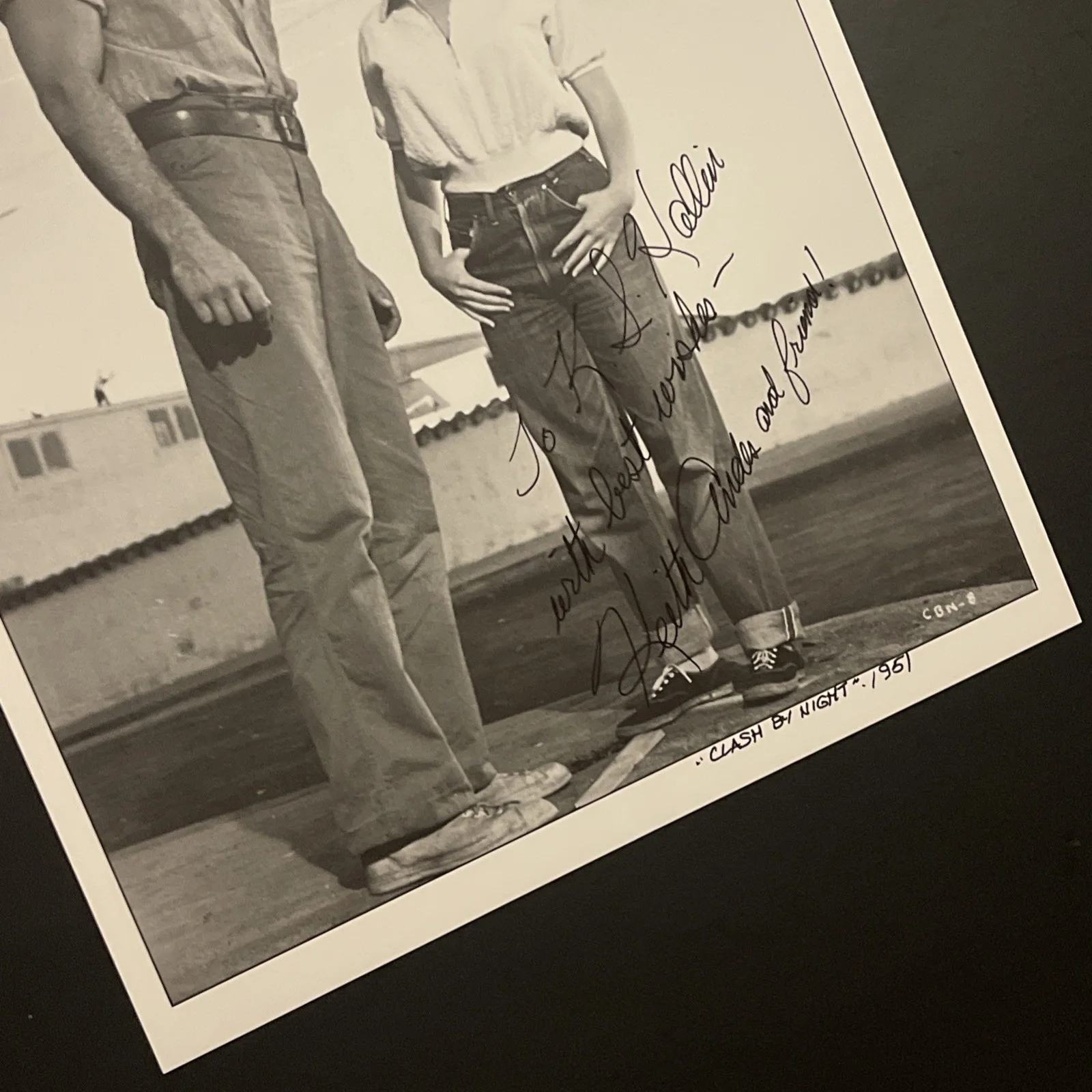 KEITH ANDES & MARILYN MONROE: Hand Signed Original Celebrity Photo 8 x 10” / KSK, image 4