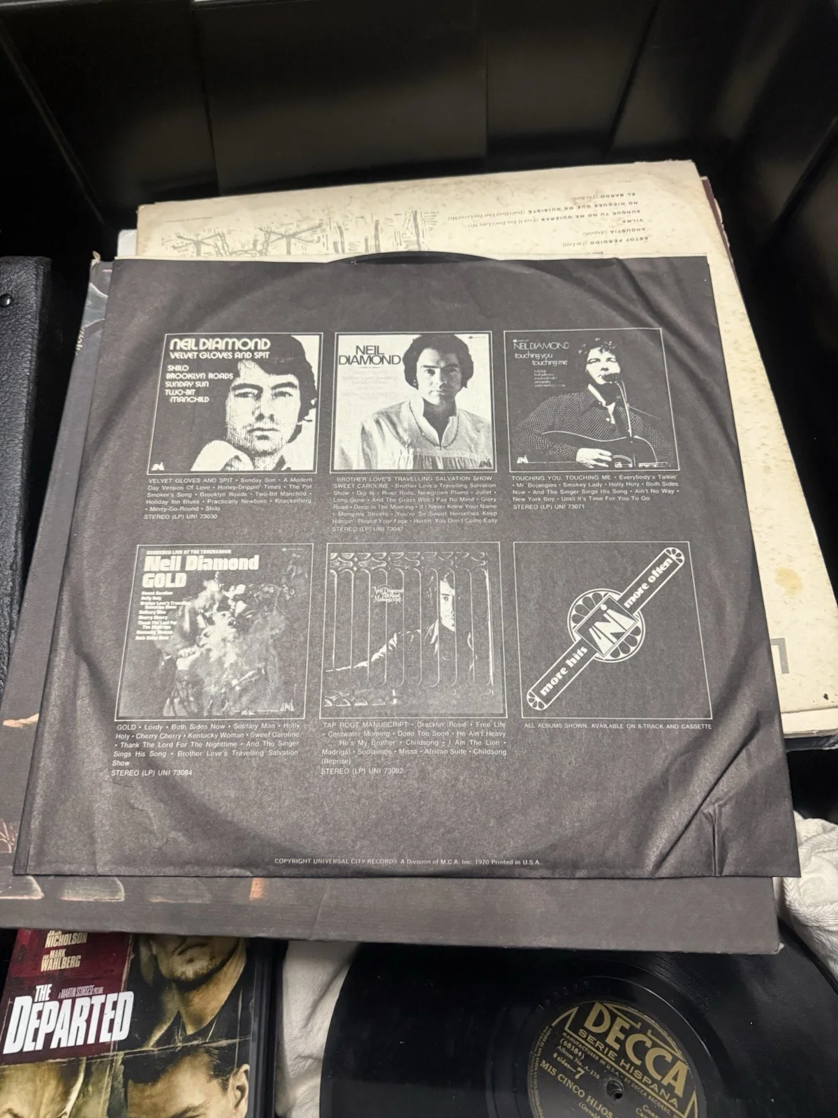 1970 Neil Diamond Tap Root Manuscript UNI Records Vinyl 33 RPM Record, image 3