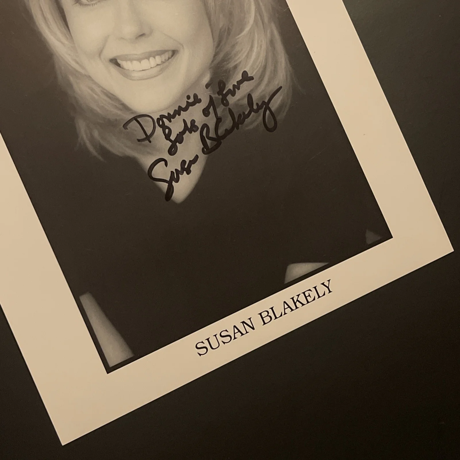 SUSAN BLAKELY: Hand Signed Original Celebrity Photo 8 x 10” / KSK, изображение 4