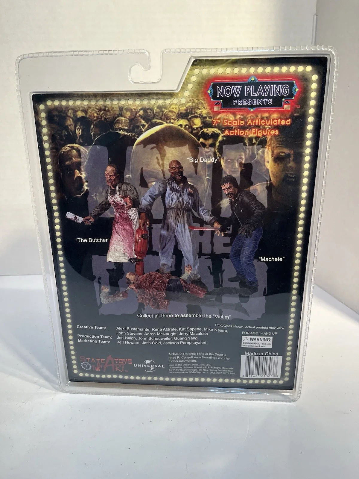 Land Of The Dead Big Daddy Figure Autographed By Eugene Clark, image 2