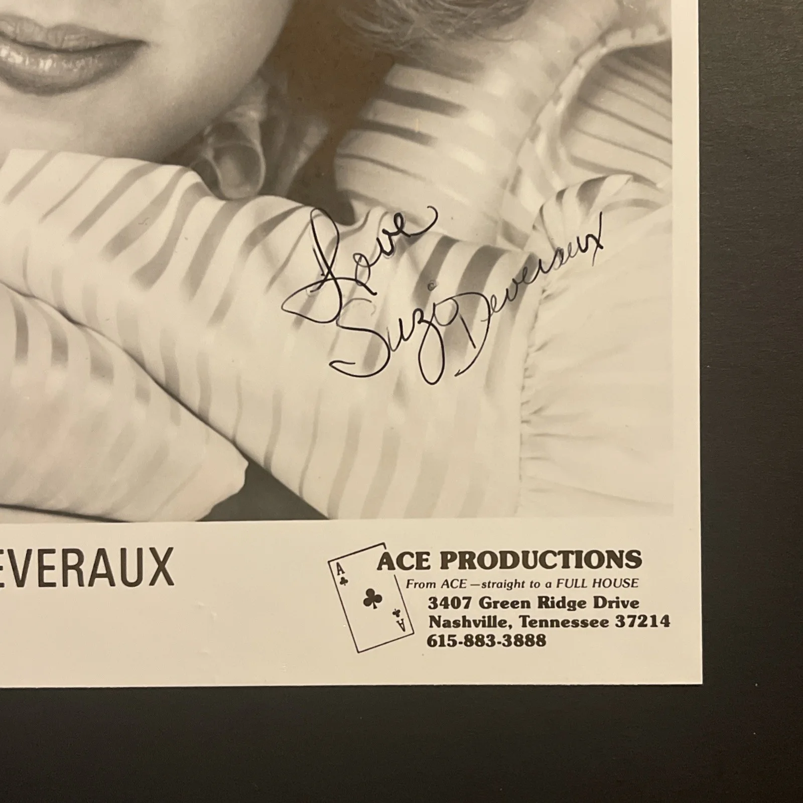 SUZI DEVERAUX: Hand Signed Original Celebrity Photo 8 x 10” / KSK, изображение 2