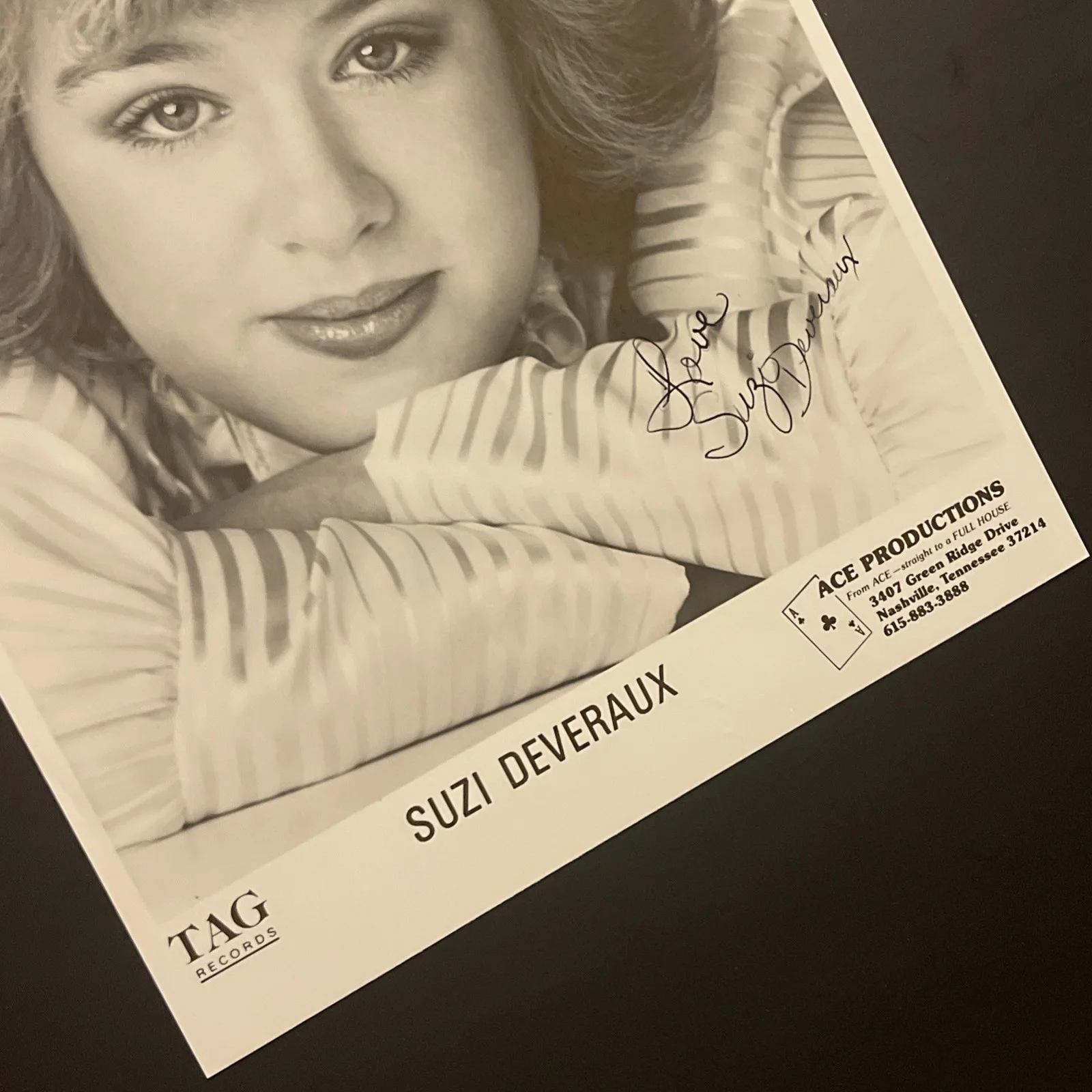 SUZI DEVERAUX: Hand Signed Original Celebrity Photo 8 x 10” / KSK, изображение 4