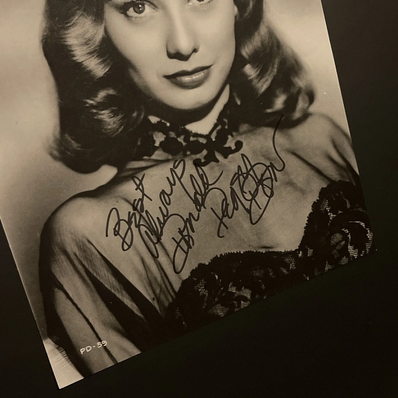 PEGGY DOW: Hand Signed Original Celebrity Photo 8 x 10” / KSK, изображение 4