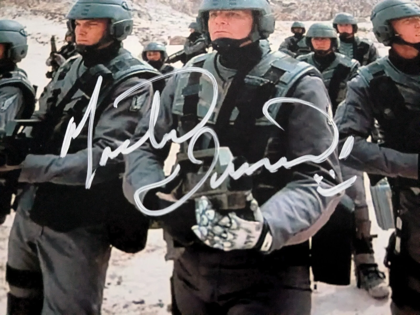 MICHAEL IRONSIDE Signed 8x10 Photo StarShip Trooper Jean Rasczak Auto JSA COA B, image 2