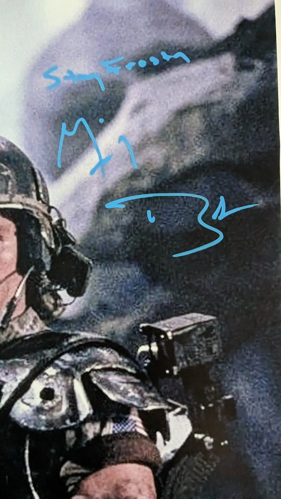 Michael Biehn — MICHAEL BIEHN Signed ALIENS 11x17 Poster Autograph Hicks Stay Frosty JSA COA, image 2