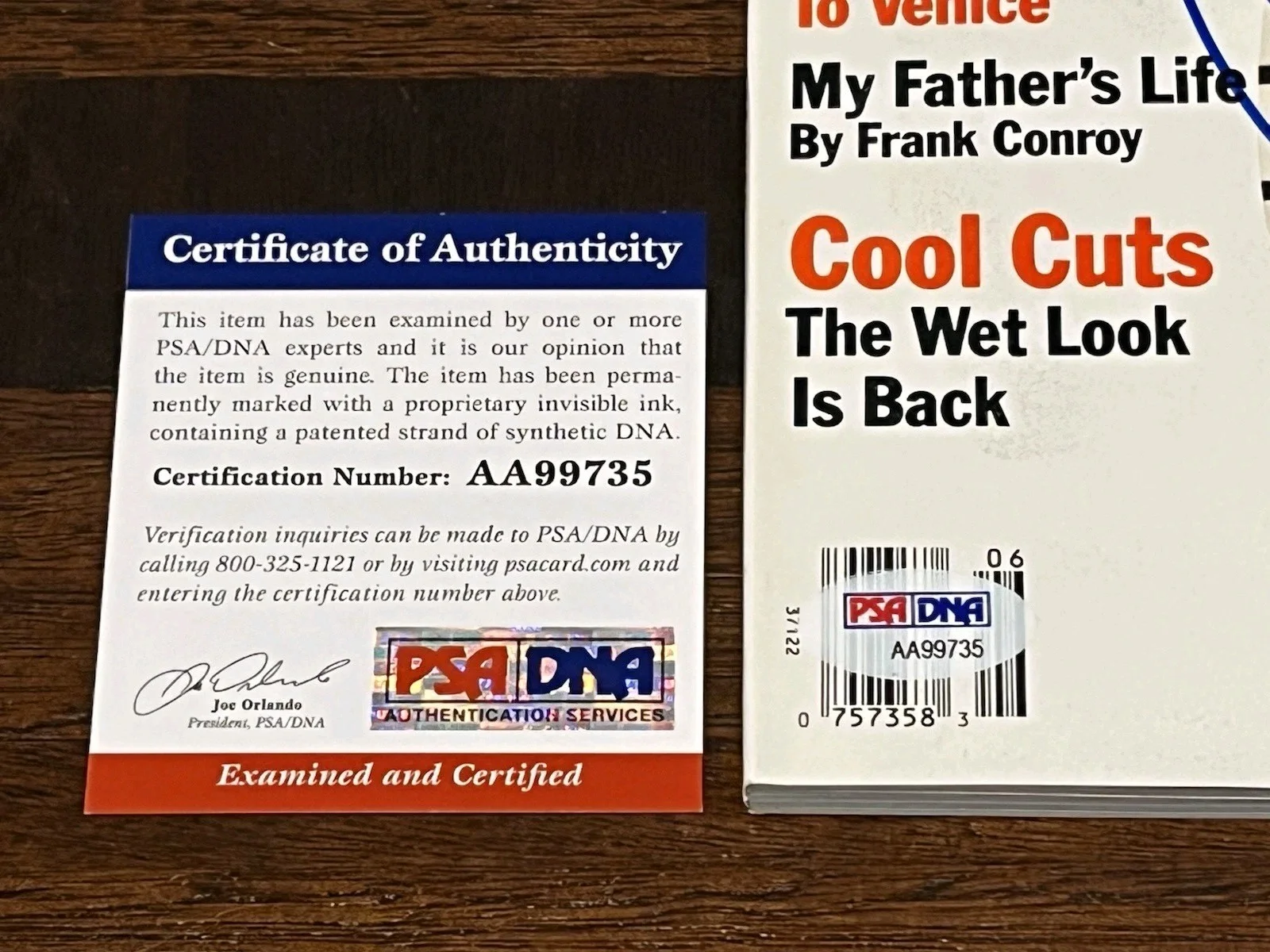 Charlie Sheen — Charlie Sheen Autograph Signed Vintage GQ Magazine Two and a Half Men PSA/DNA, image 2