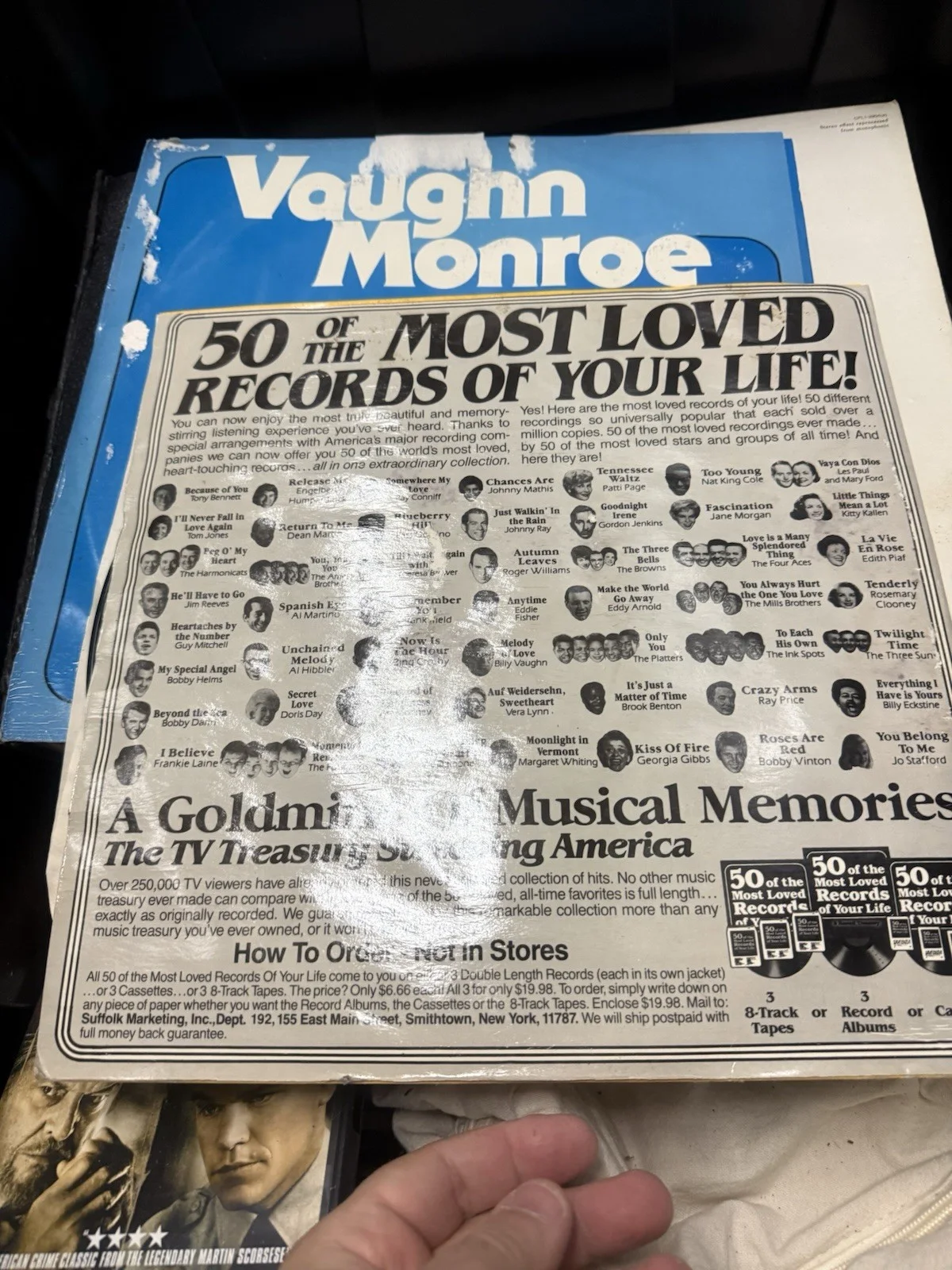 Singing Idol of Yesterday by Buddy Clark Vinyl Record, image 3
