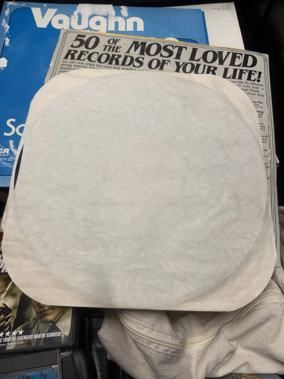 Singing Idol of Yesterday by Buddy Clark Vinyl Record, image 4