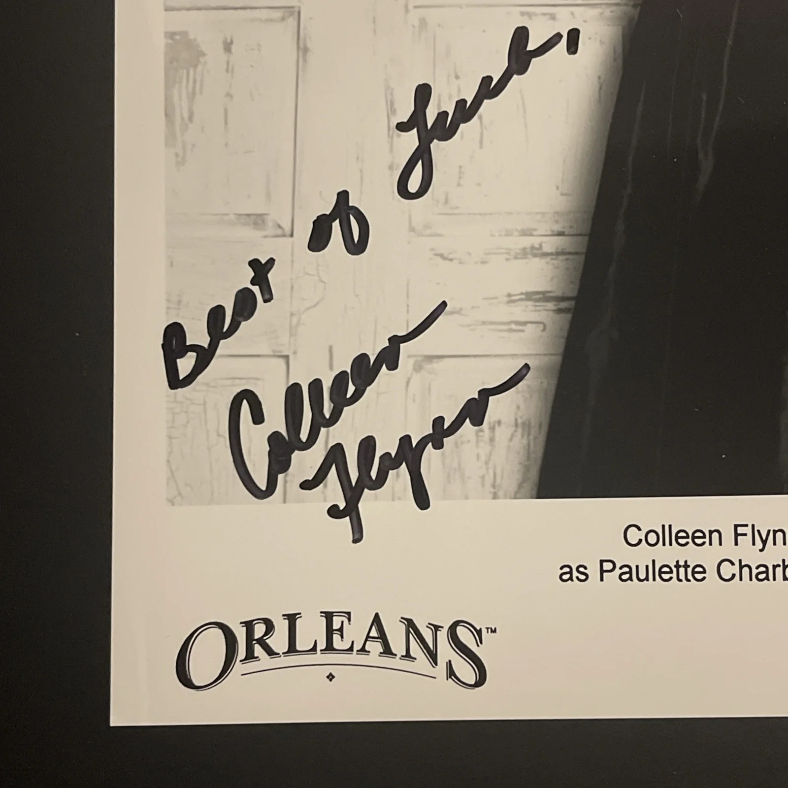 COLLEEN FLYNN: Hand Signed Original Celebrity Photo 8 x 10” / KSK, image 2