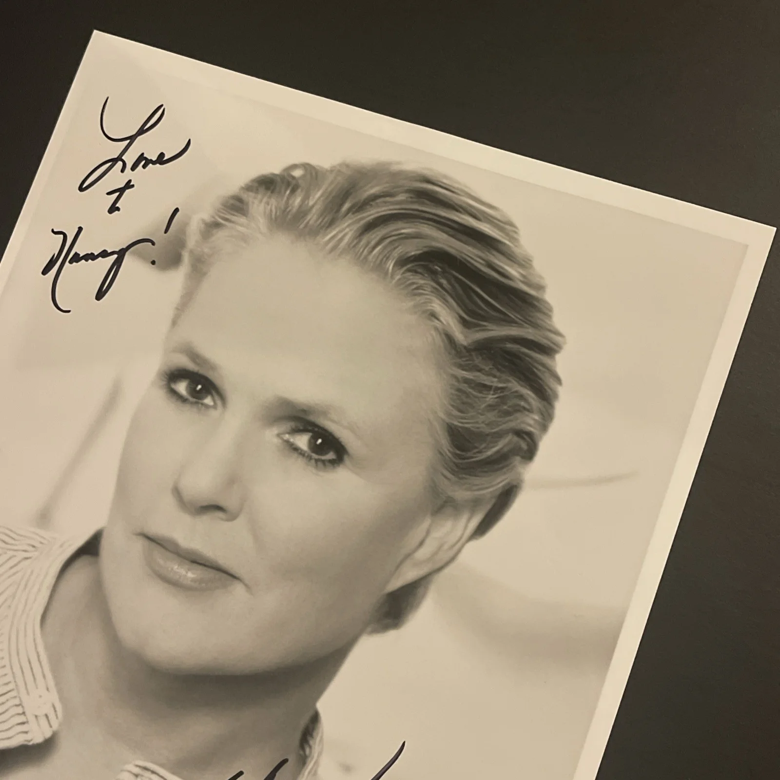 SHARON GLESS: Hand Signed Original Celebrity Photo 8 x 10” / KSK, изображение 4