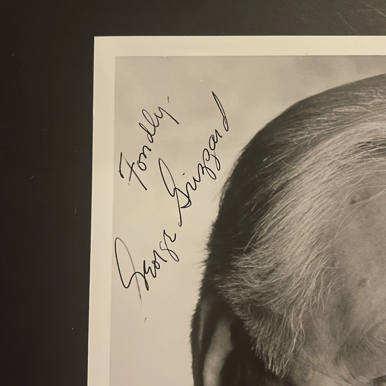 GEORGE GRIZZARD: Hand Signed Original Celebrity Photo 8 x 10” / KSK, image 2