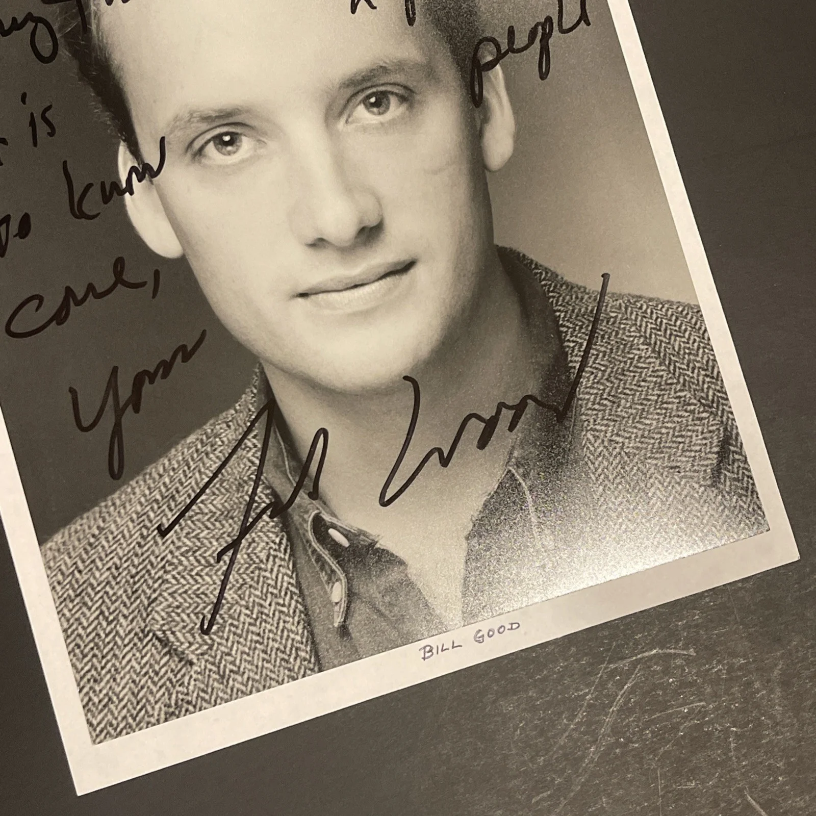 BILL GOOD: Hand Signed Original Celebrity Photo 8 x 10” / KSK, image 4