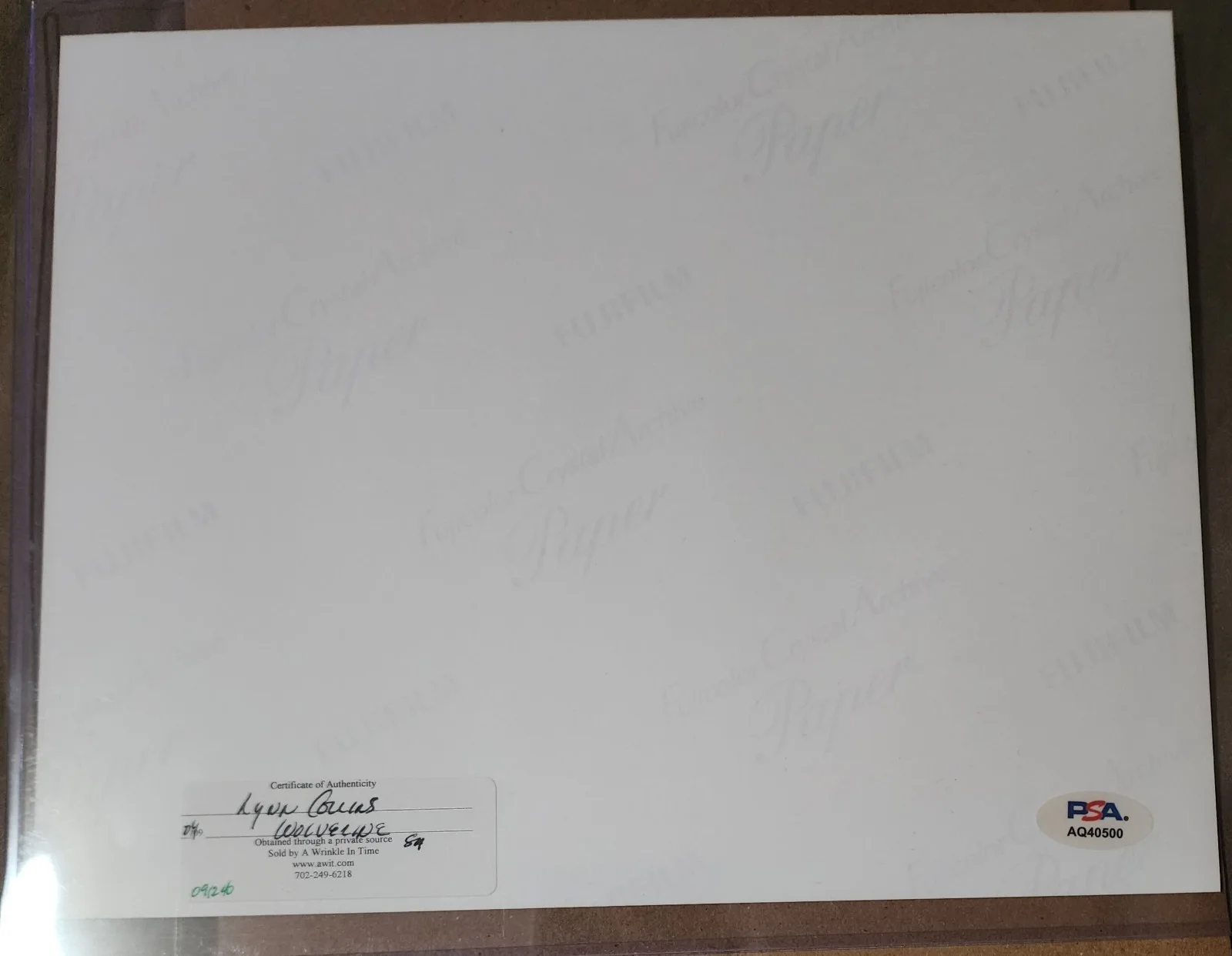 Lynn Collins — Lynn Collins Signed Kayla Silverfox Silver Fox Wolverine 8x10 Photo PSA DNA RARE, изображение 2