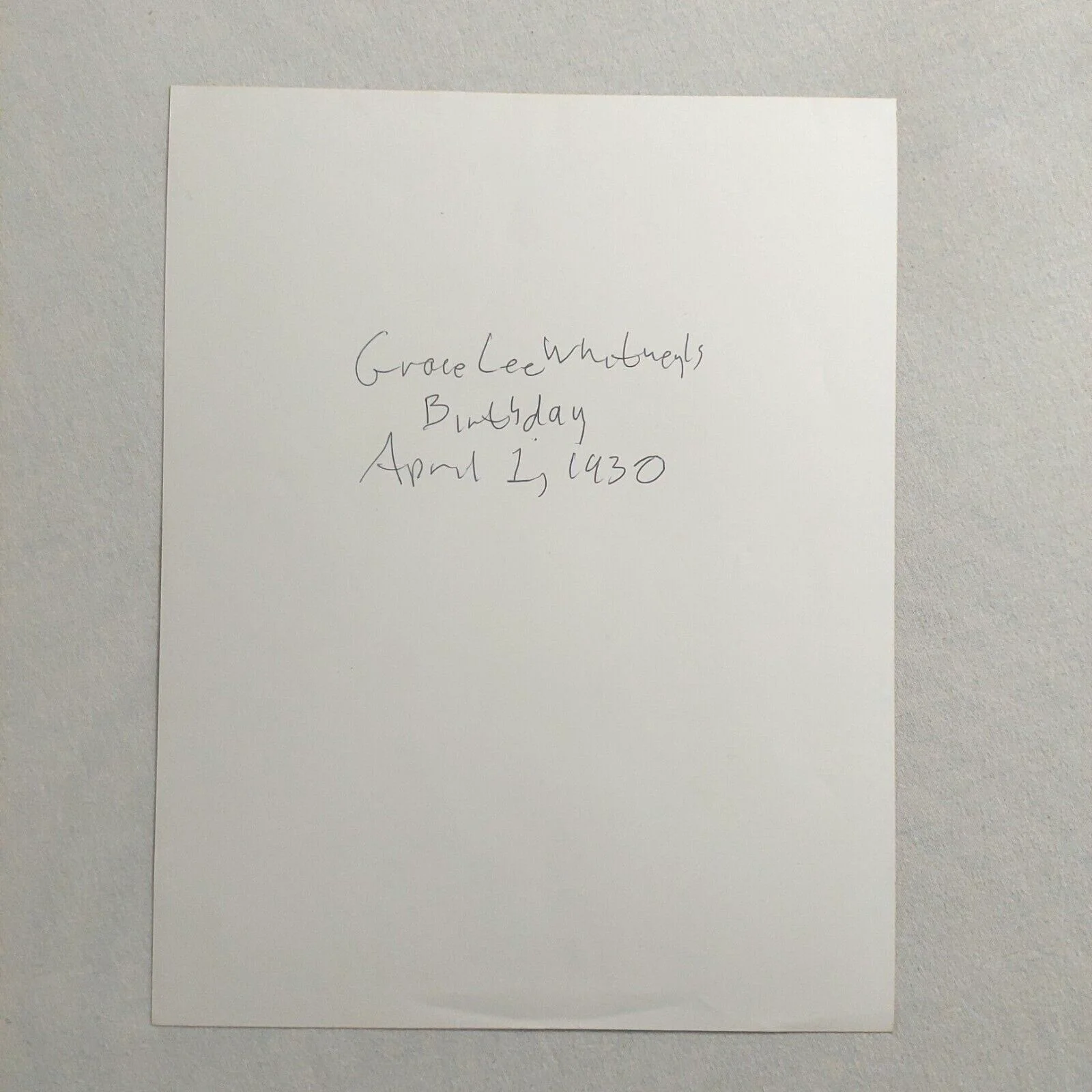Grace Lee Whitney — Grace Lee Whitney signed 8x10 photo Janice Rand Star Trek TOS autograph personal, image 2
