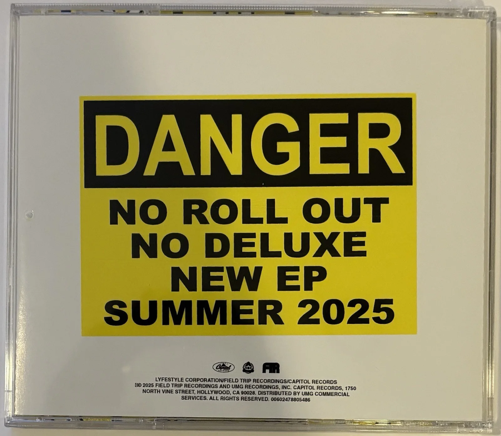 YEAT Autographed/Signed Dangerous Summer CD ALT EDITION Danger PSA, image 2