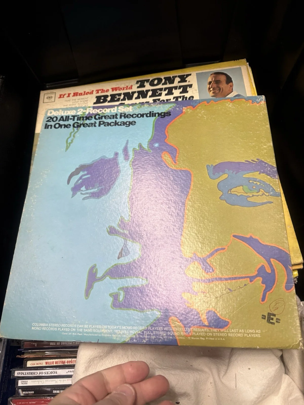 Tony Bennett - "Love Story" - Columbia Records 2LP Vinyl Set, Jazz, изображение 2