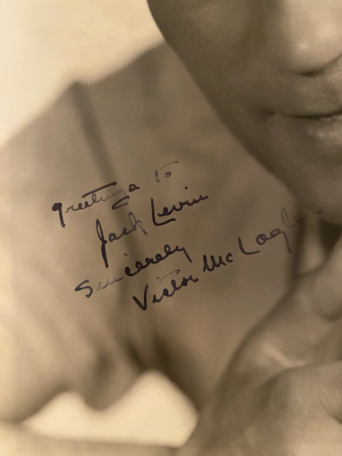 Victor McLaglen — Victor McLaglen Signed Autographed Photo With COA The Informer The Quiet Man RAR, изображение 2