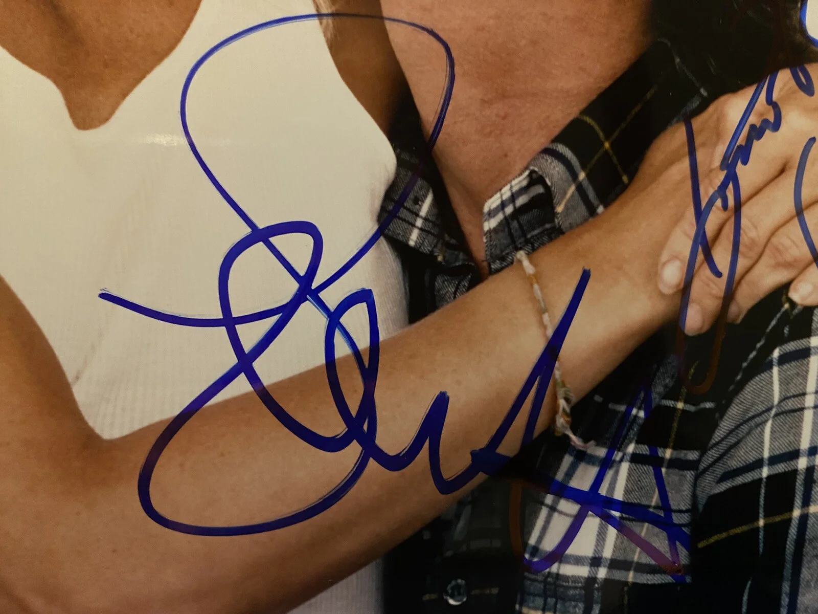 Kurt Russell, Goldie Hawn — Kurt Russell and Goldie Hawn Signed Autographed Photo with COA Overboard, image 2