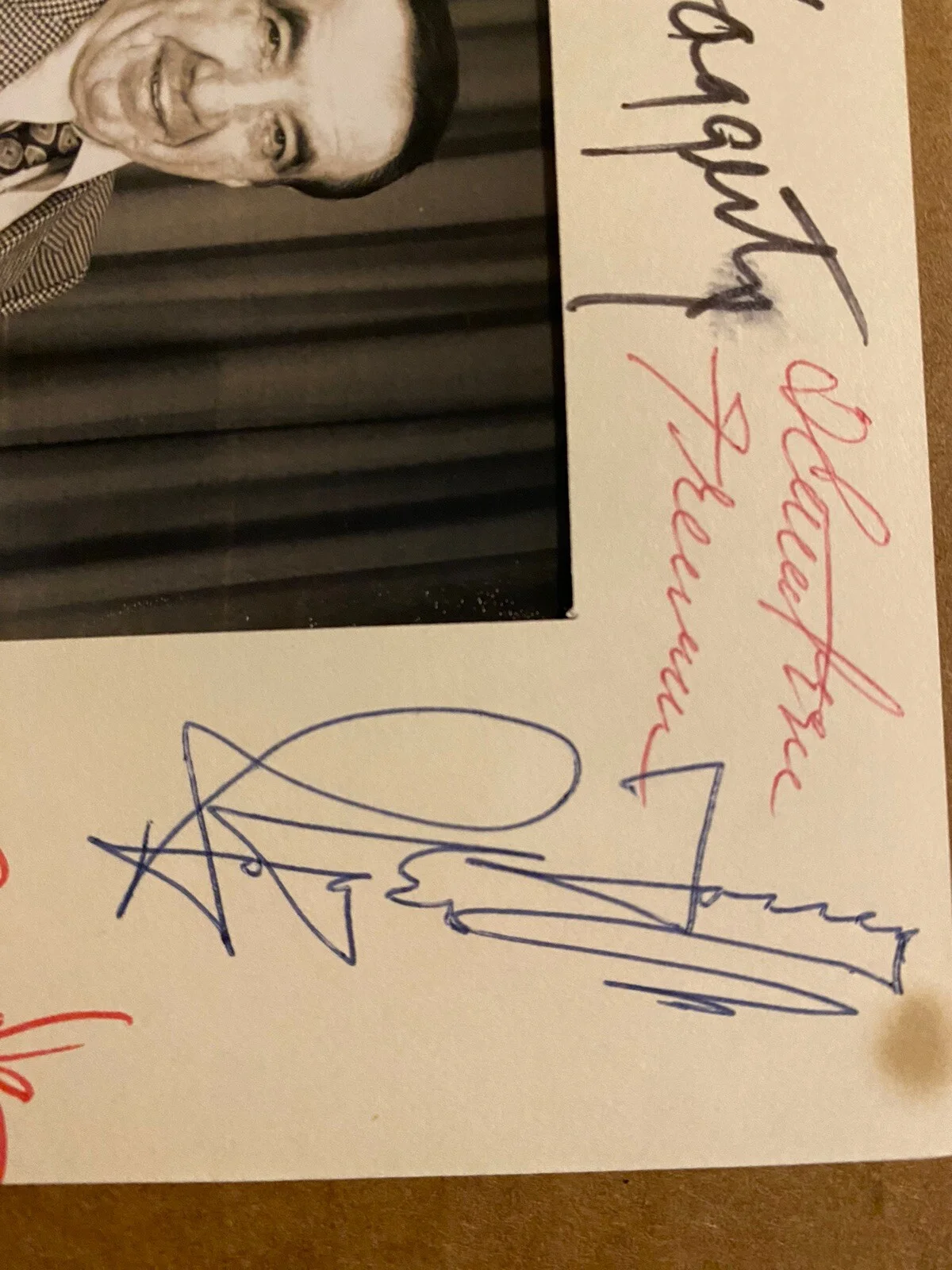 Roger Torrey, Marvin Miller, Don Haggerty, Etc — Roger Torrey Marvin Miller Don Haggerty Etc Signed Autographed Vintage Frame, image 3