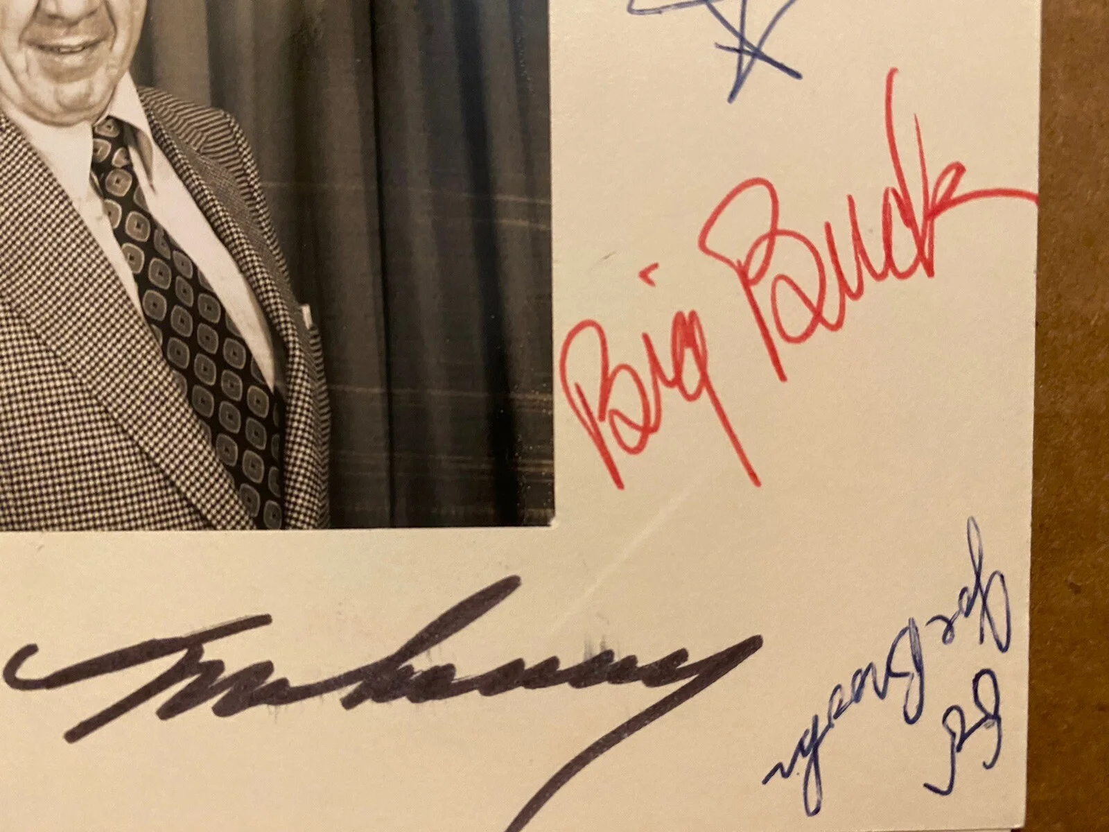 Roger Torrey, Marvin Miller, Don Haggerty, Etc — Roger Torrey Marvin Miller Don Haggerty Etc Signed Autographed Vintage Frame, image 4