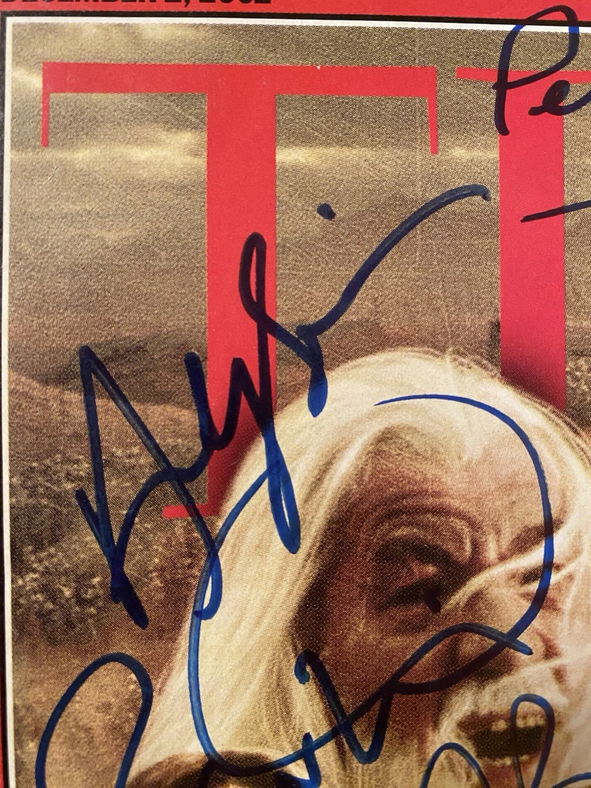The Lord Of The Rings Cast — The Lord Of The Rings Cast Signed Autographed Time Magazine By 16 With COA RARE, изображение 4