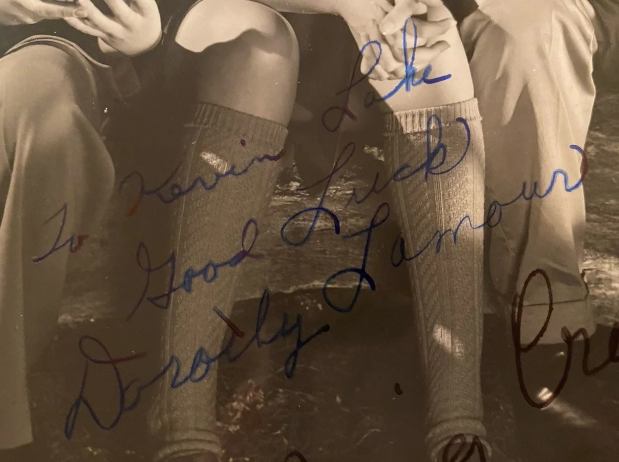 Bing Crosby, Bob Hope, Dorothy Lamour, Una Merkel — Bing Crosby Bob Hope Dorothy Lamour Una Merkel Signed Autographed Photo With COA, изображение 4