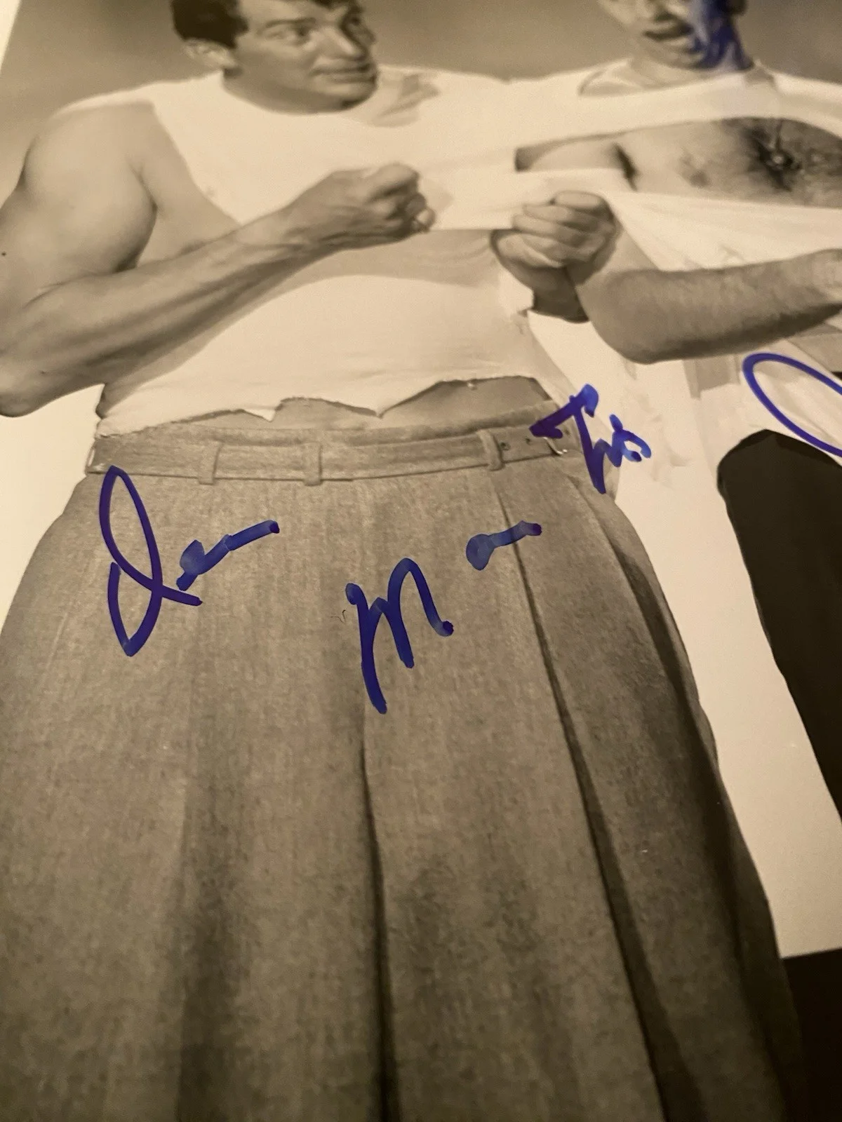 Dean Martin, Jerry Lewis — Dean Martin And Jerry Lewis Signed Autographed Photo w/ COA The Stooge The Caddy, изображение 3