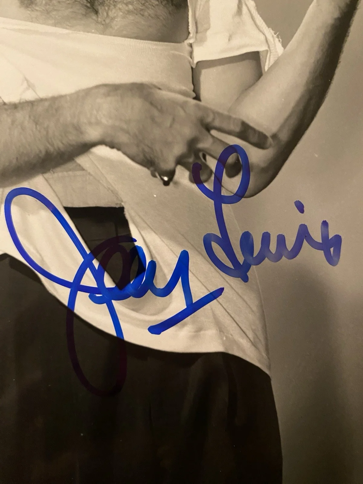 Dean Martin, Jerry Lewis — Dean Martin And Jerry Lewis Signed Autographed Photo w/ COA The Stooge The Caddy, изображение 4